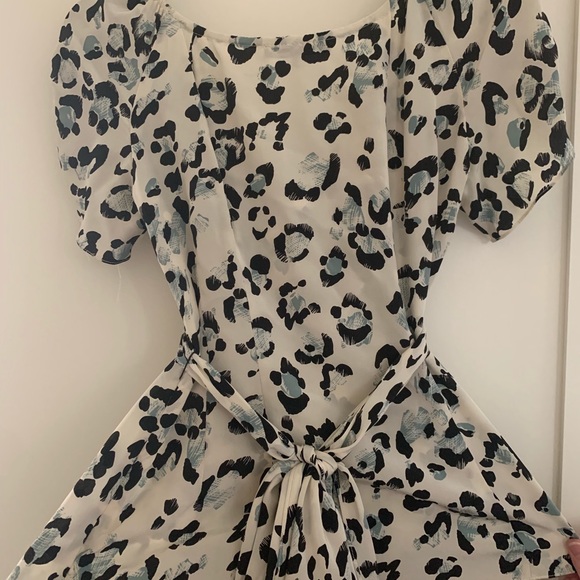 Nanette Lepore Wrap Leopard-Print Top - Picture 5 of 5